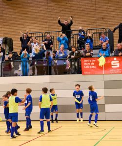 Sporthalle Berufsschulzentrum Römerhügel Fußball-Mini-WM Foto: Andreas Becker
