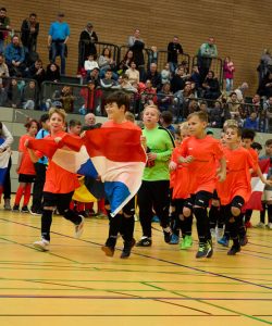 Sporthalle Berufsschulzentrum Römerhügel  Fußball-Mini-WM Foto: Andreas Becker