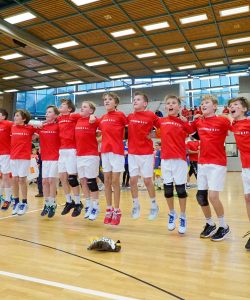 Handball Mini-EM der LKZ in der Ludwigsburger Rundsporthalle
Spiel um Platz 3 und Finale, anschließend Siegerehrung
Bitte Fotos vom Spiel- und Randgeschehen. Eine Stunde einplanen
Fotos werden direkt benötigt.  Foto: Holm Wolschendorf